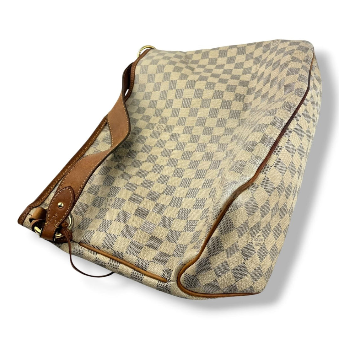 Louis Vuitton Delightful MM Damier Azur Handbag - Lux Central