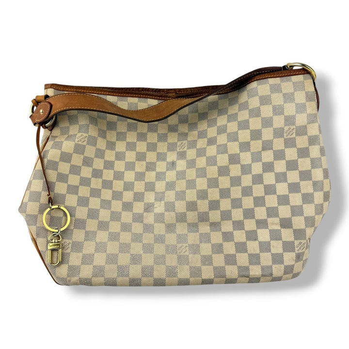 Louis Vuitton Delightful MM Damier Azur Handbag - Lux Central