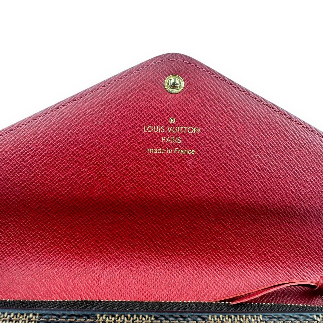 Louis Vuitton Emilie Brown Damier Femme Wallet - Lux Central