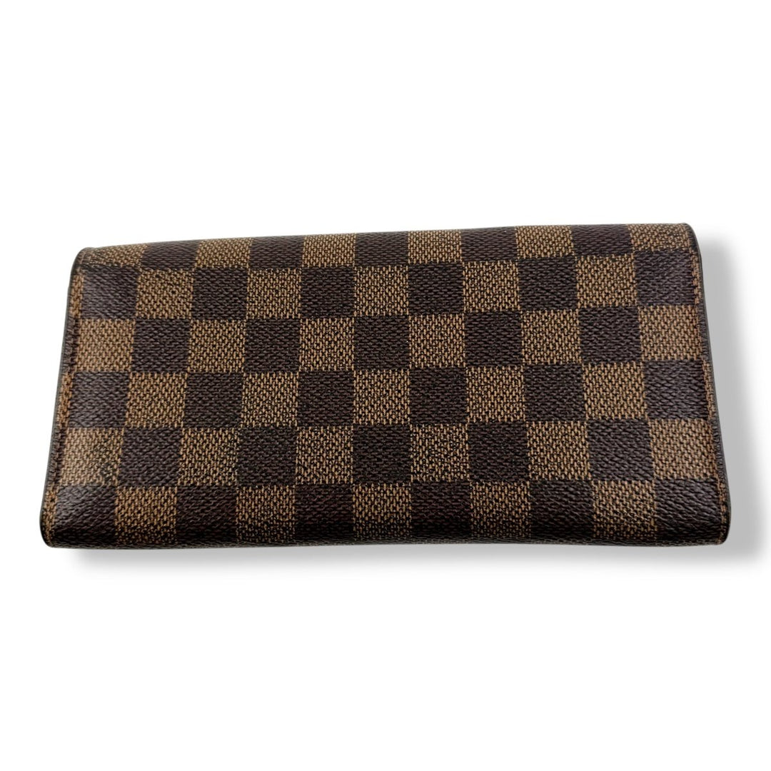 Louis Vuitton Emilie Brown Damier Femme Wallet - Lux Central