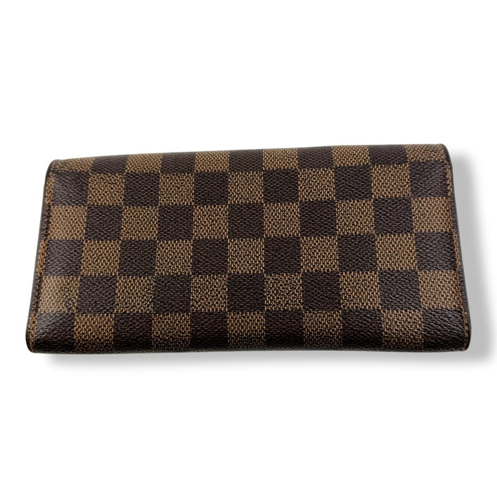 Louis Vuitton Emilie Brown Damier Femme Wallet - Lux Central