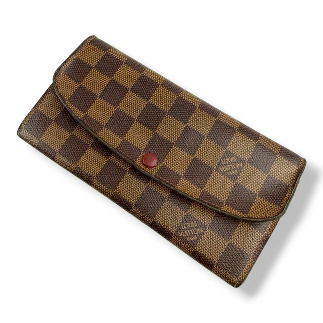 Louis Vuitton Emilie Brown Damier Femme Wallet - Lux Central