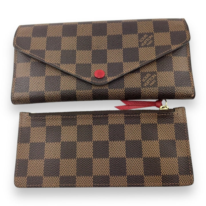 Louis Vuitton Emilie Brown Damier Femme Wallet - Lux Central