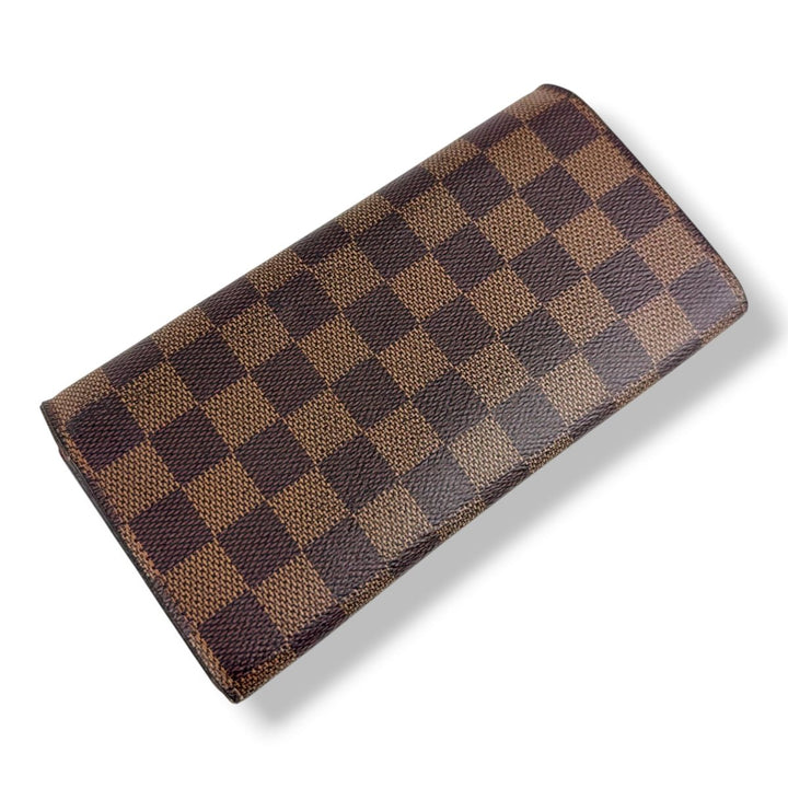 Louis Vuitton Emilie Brown Damier Femme Wallet - Lux Central