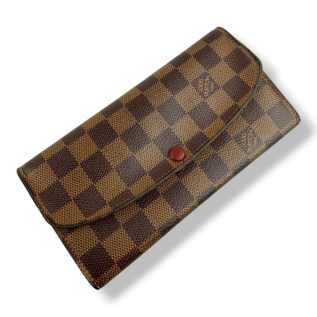 Louis Vuitton Emilie Brown Damier Femme Wallet - Lux Central