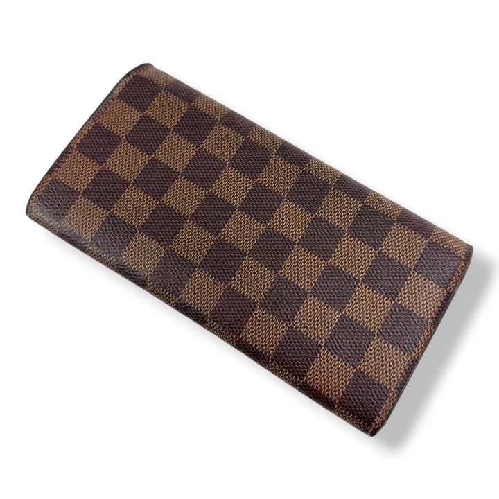 Louis Vuitton Emilie Brown Damier Femme Wallet - Lux Central
