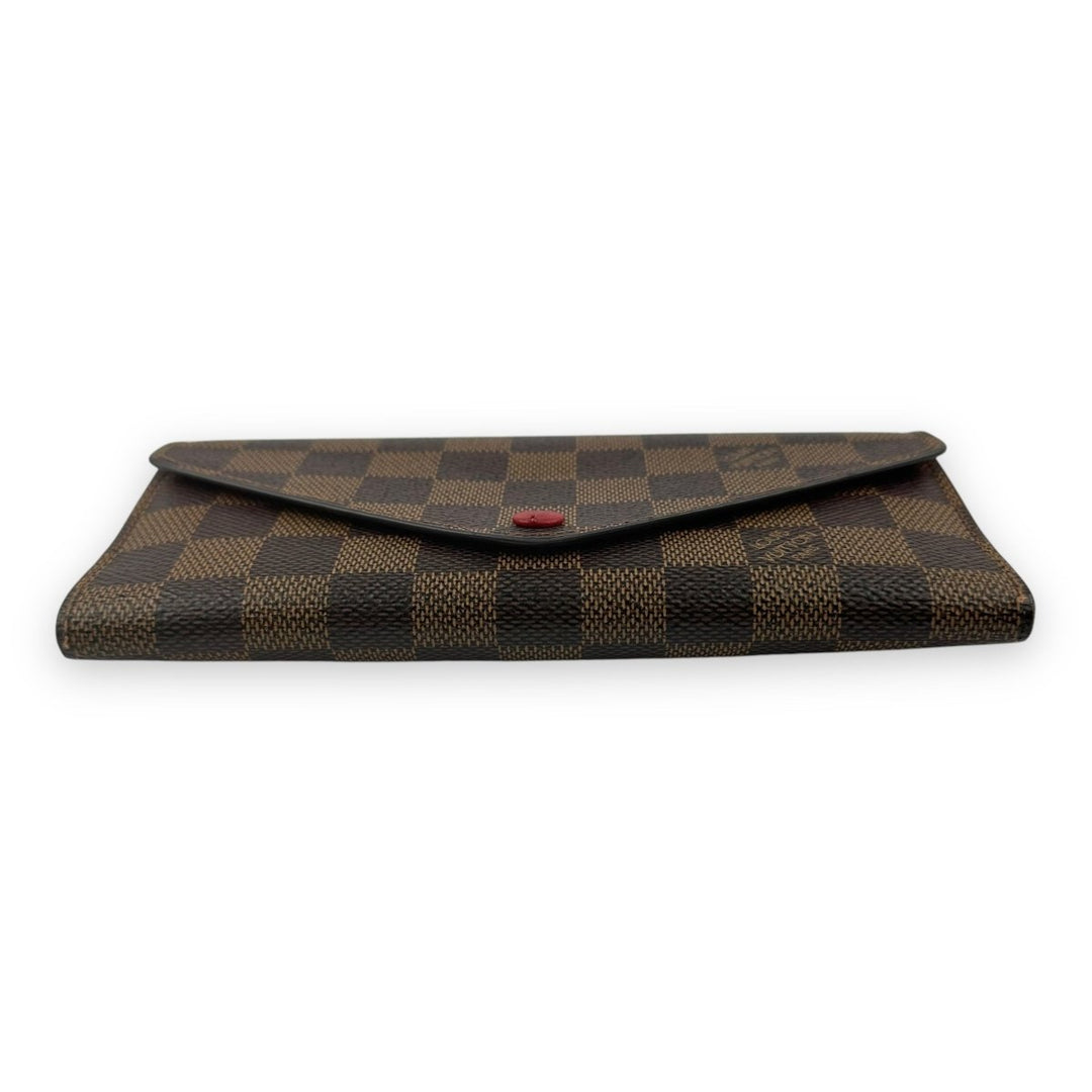 Louis Vuitton Emilie Brown Damier Femme Wallet - Lux Central