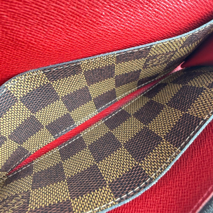 Louis Vuitton Emilie Brown Damier Femme Wallet - Lux Central