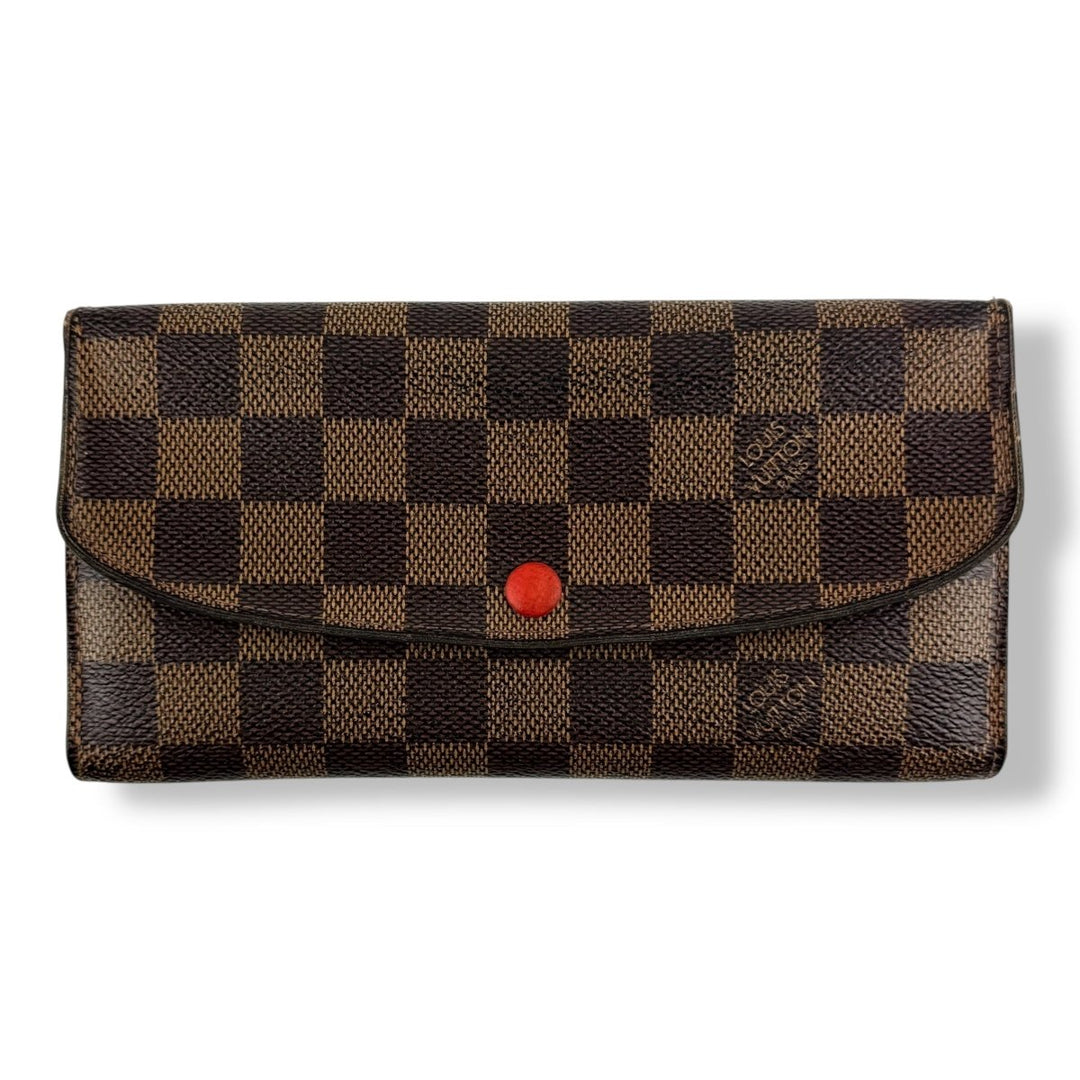 Louis Vuitton Emilie Brown Damier Femme Wallet - Lux Central
