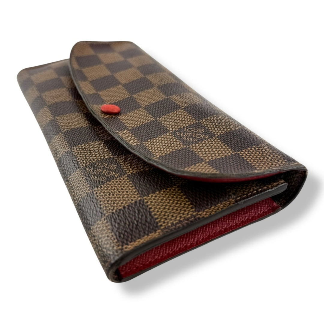 Louis Vuitton Emilie Brown Damier Femme Wallet - Lux Central