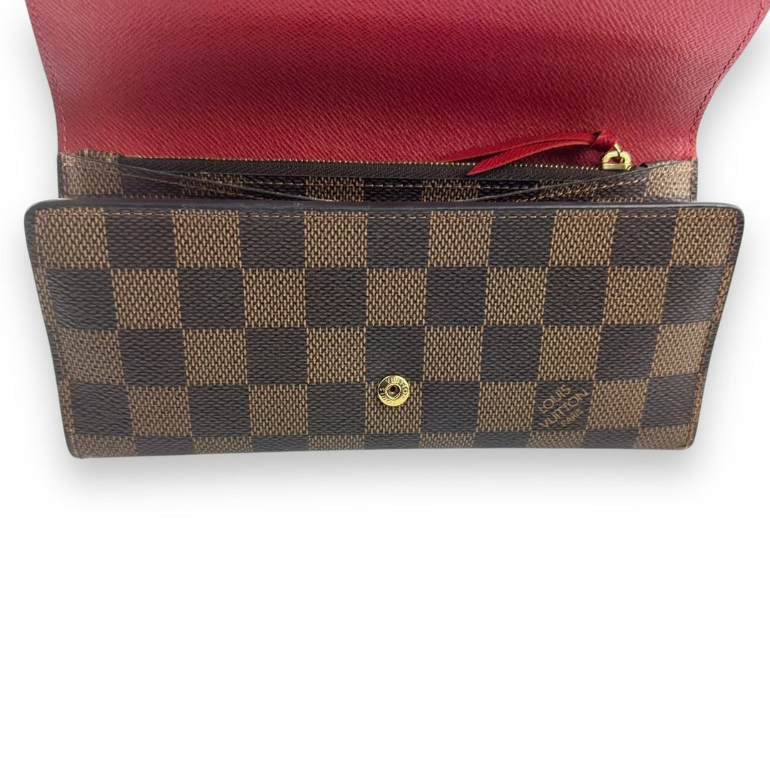 Louis Vuitton Emilie Brown Damier Femme Wallet - Lux Central