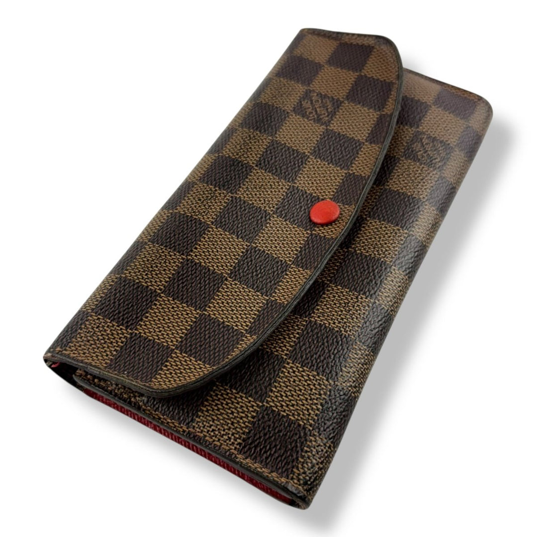 Louis Vuitton Emilie Brown Damier Femme Wallet - Lux Central