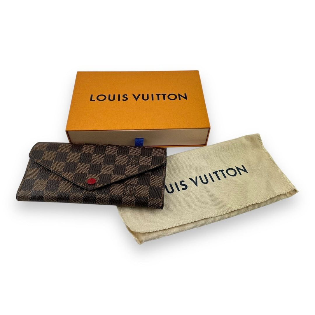 Louis Vuitton Emilie Brown Damier Femme Wallet - Lux Central