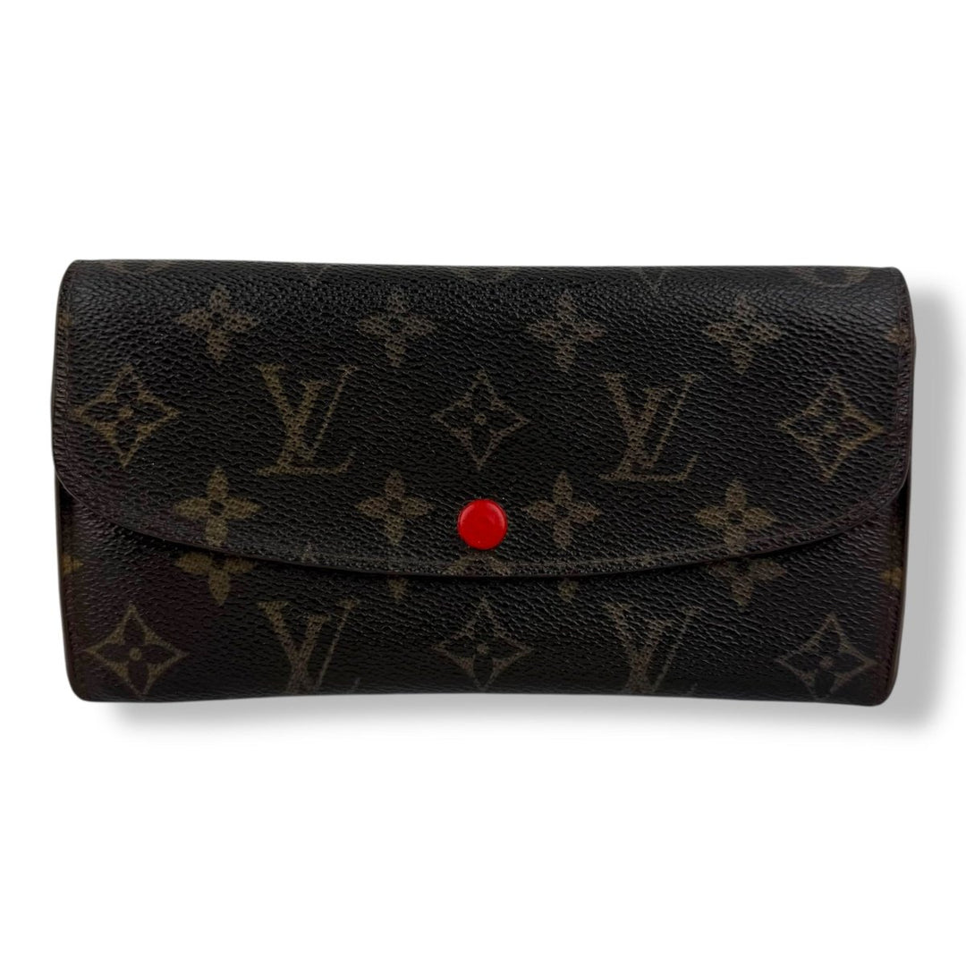 Louis Vuitton Emilie Brown Monogram Femme Wallet - Lux Central