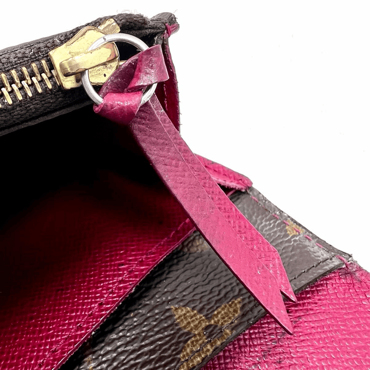 Louis Vuitton Emilie Brown Monogram Femme Wallet - Lux Central
