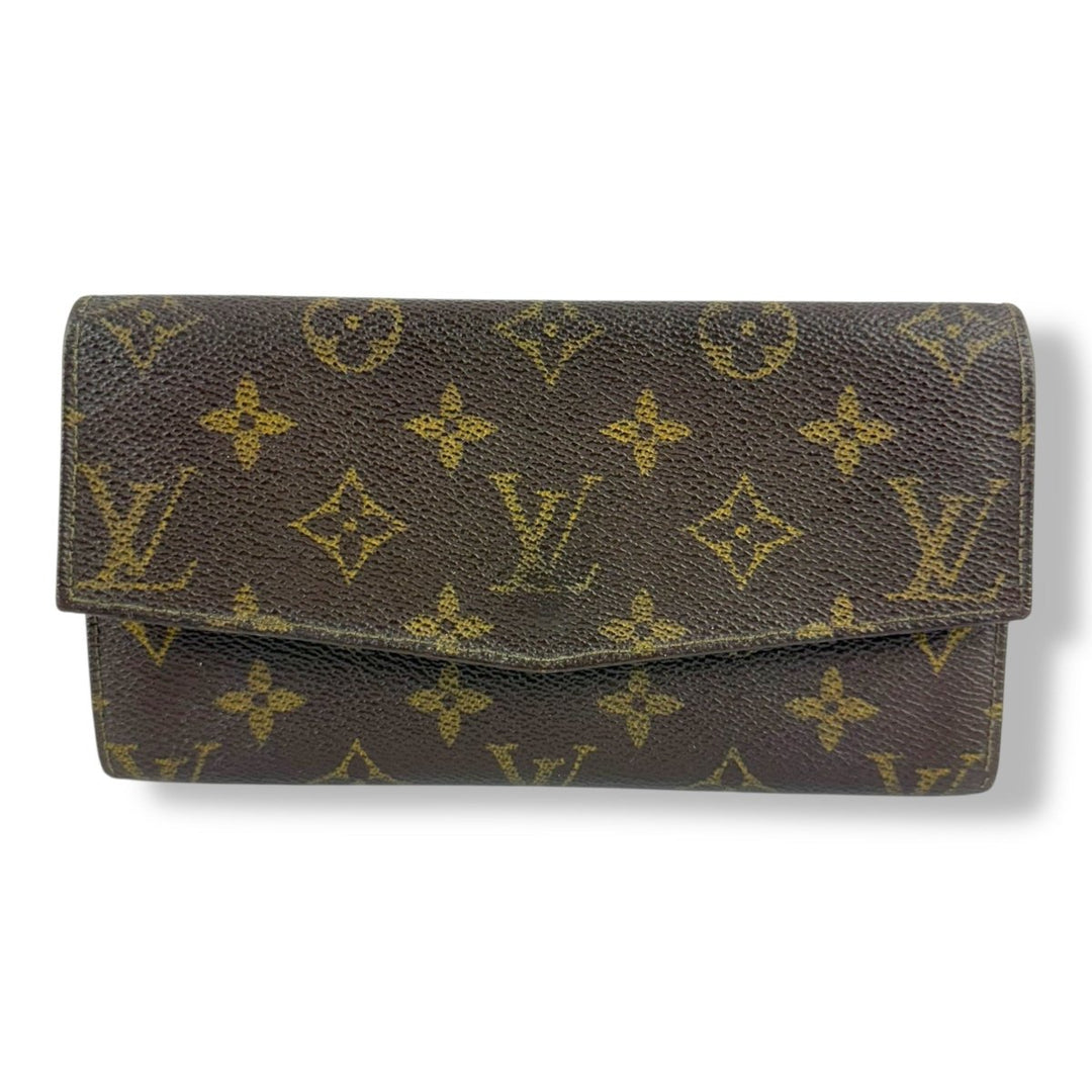 Louis Vuitton Emilie Brown Monogram Femme Wallet - Lux Central