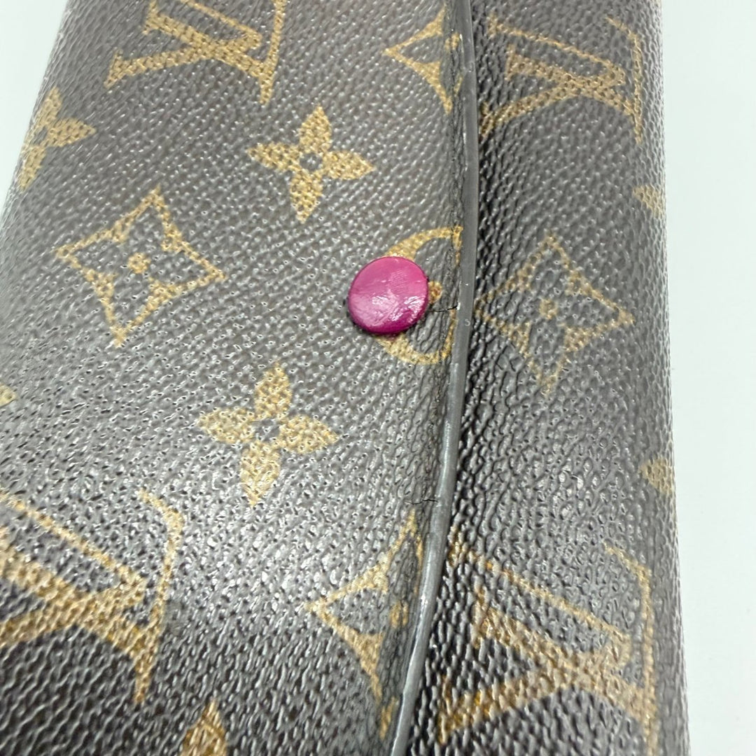 Louis Vuitton Emilie Brown Monogram Femme Wallet - Lux Central