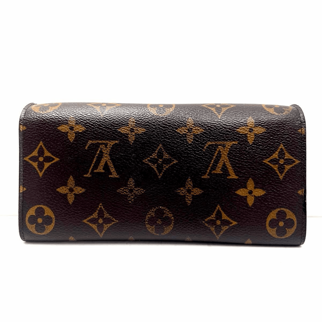 Louis Vuitton Emilie Brown Monogram Femme Wallet - Lux Central