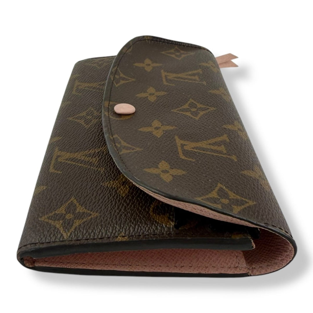 Louis Vuitton Emilie Brown Monogram Femme Wallet - Lux Central