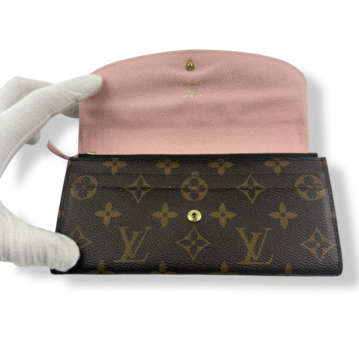 Louis Vuitton Emilie Brown Monogram Femme Wallet - Lux Central