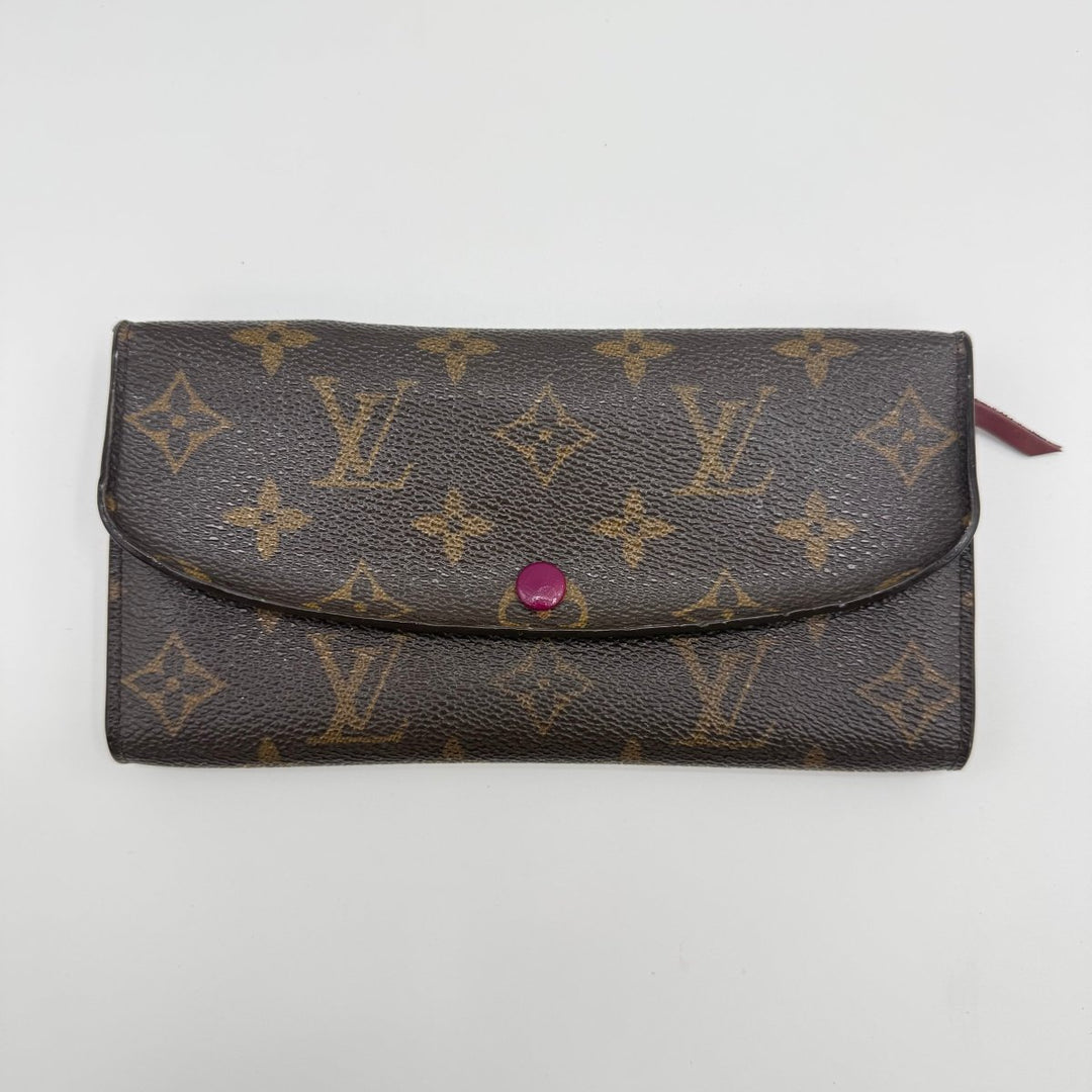 Louis Vuitton Emilie Brown Monogram Femme Wallet - Lux Central
