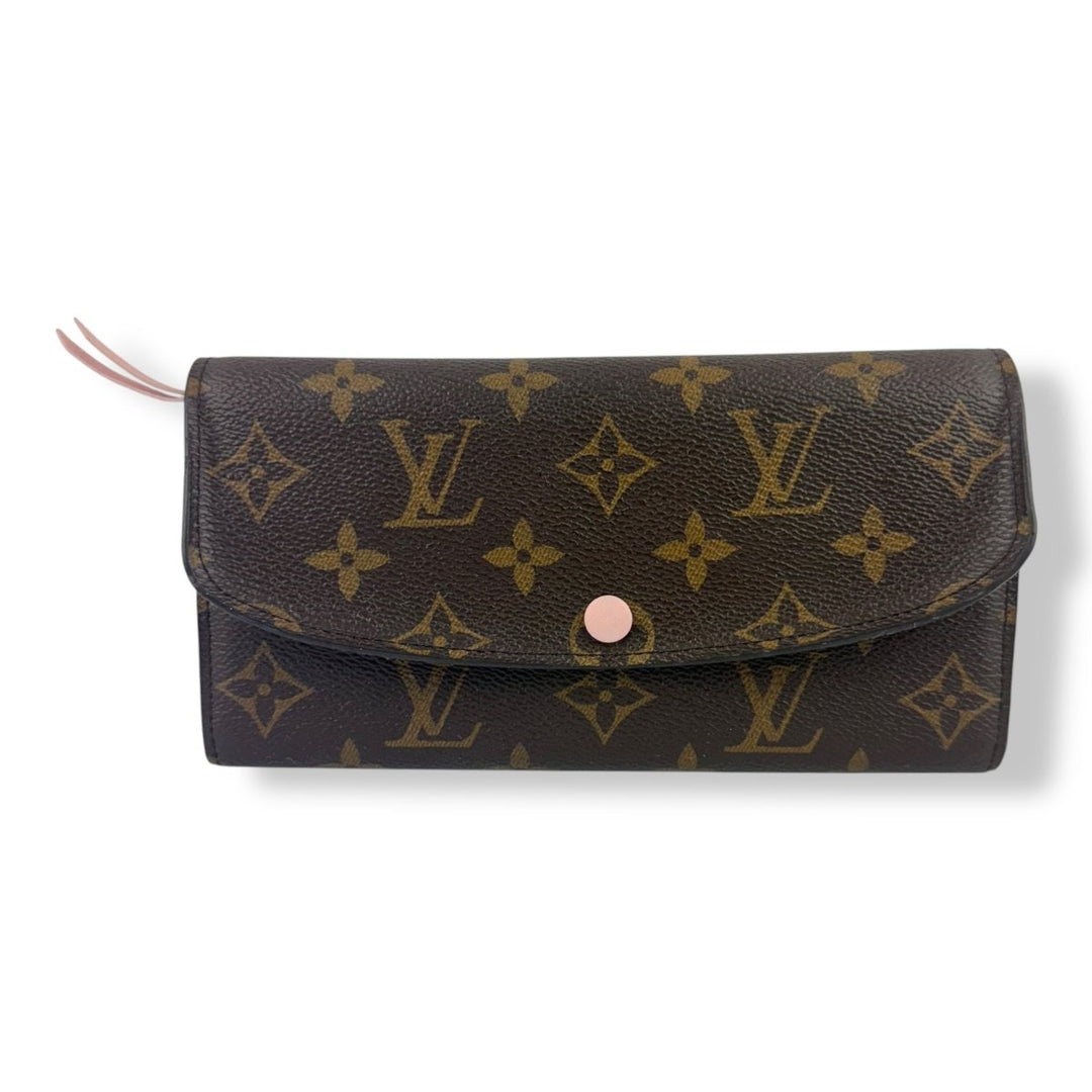 Louis Vuitton Emilie Brown Monogram Femme Wallet - Lux Central