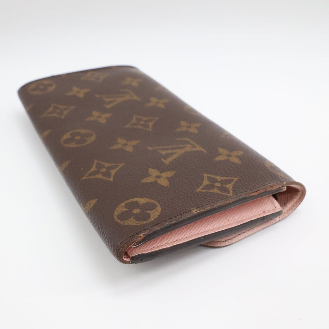Louis Vuitton Emilie Brown Monogram Femme Wallet - Lux Central