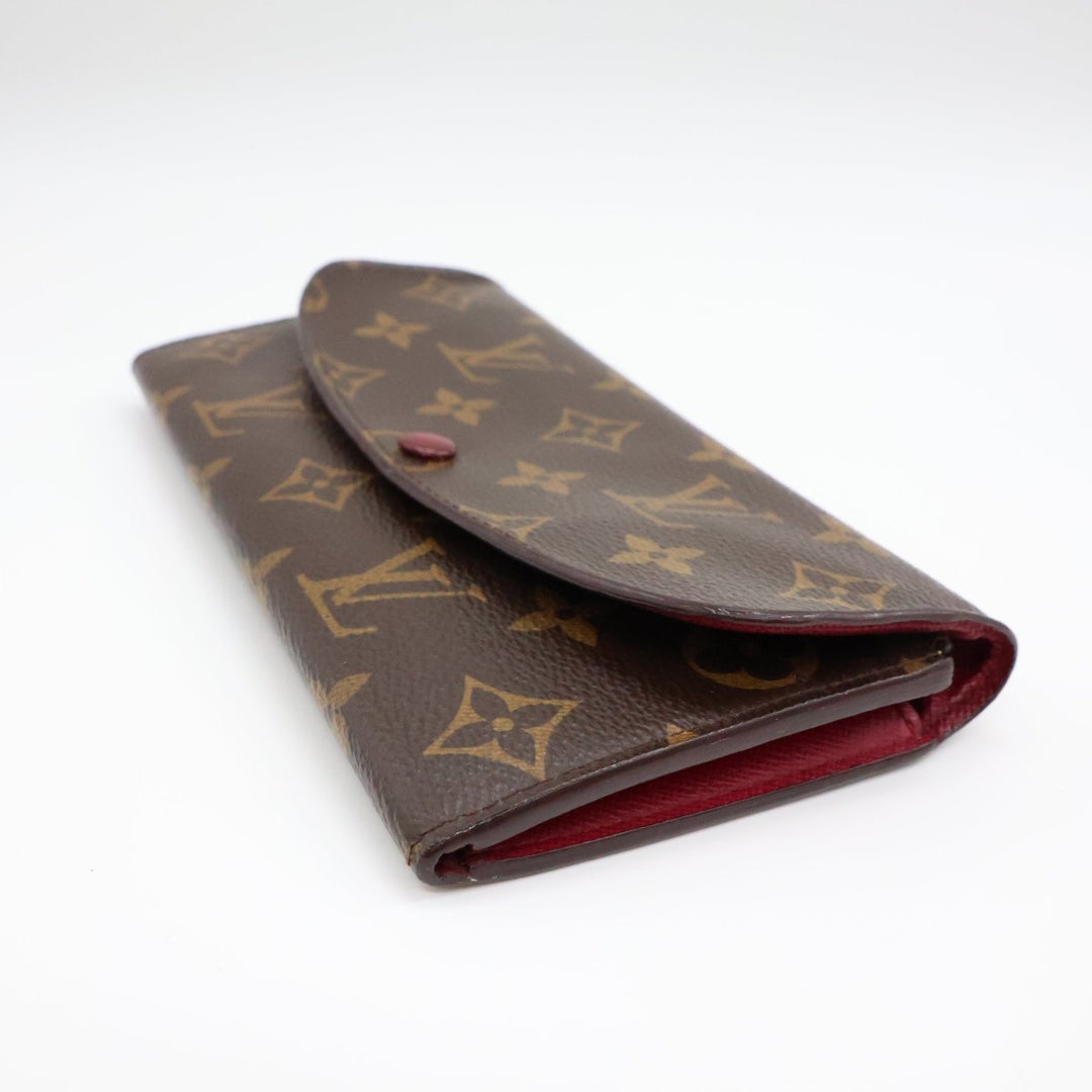 Louis Vuitton Emilie Brown Monogram Femme Wallet - Lux Central
