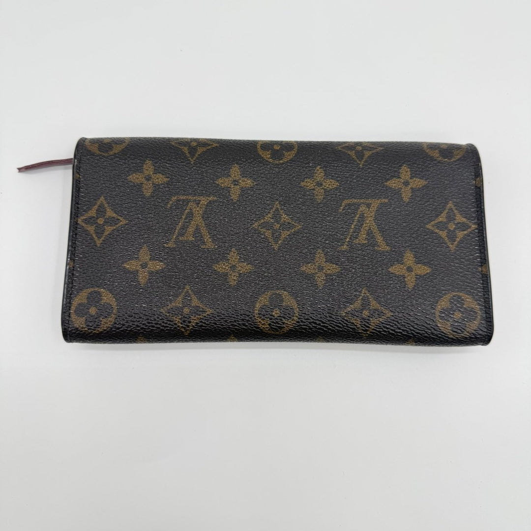 Louis Vuitton Emilie Brown Monogram Femme Wallet - Lux Central