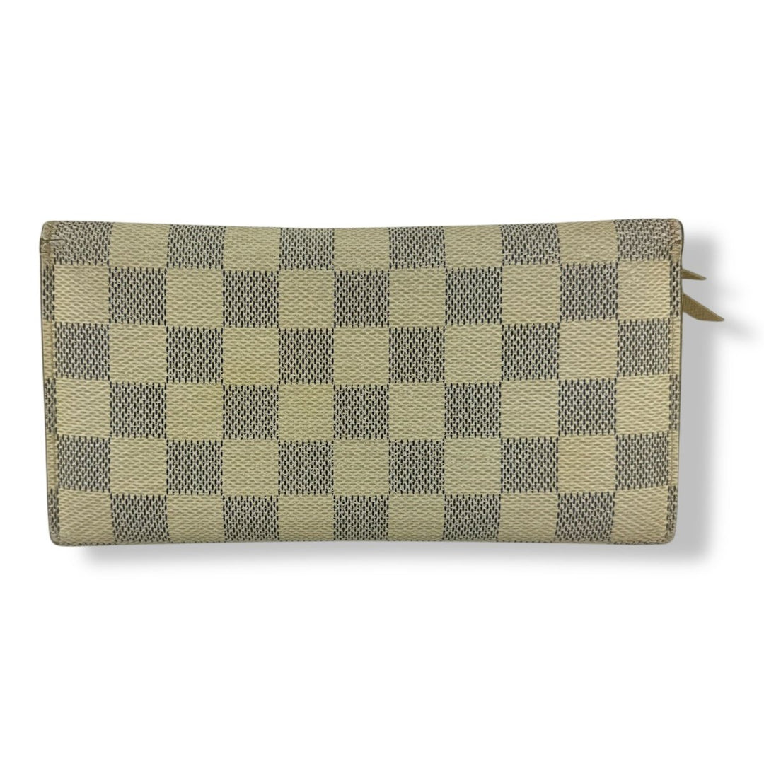 Louis Vuitton Emilie Damier Azur Femme Wallet - Lux Central