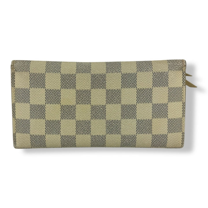 Louis Vuitton Emilie Damier Azur Femme Wallet - Lux Central