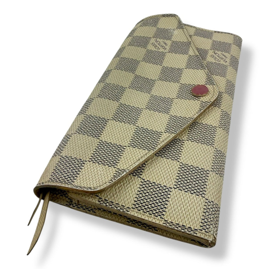 Louis Vuitton Emilie Damier Azur Femme Wallet - Lux Central