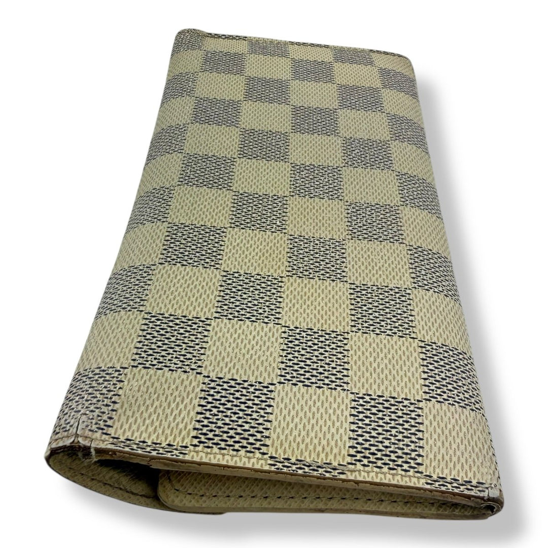 Louis Vuitton Emilie Damier Azur Femme Wallet - Lux Central