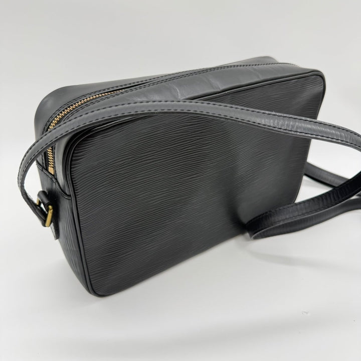 Louis Vuitton Epi Black Black Leather Trocadero 27 Crossbody Bag - Lux Central