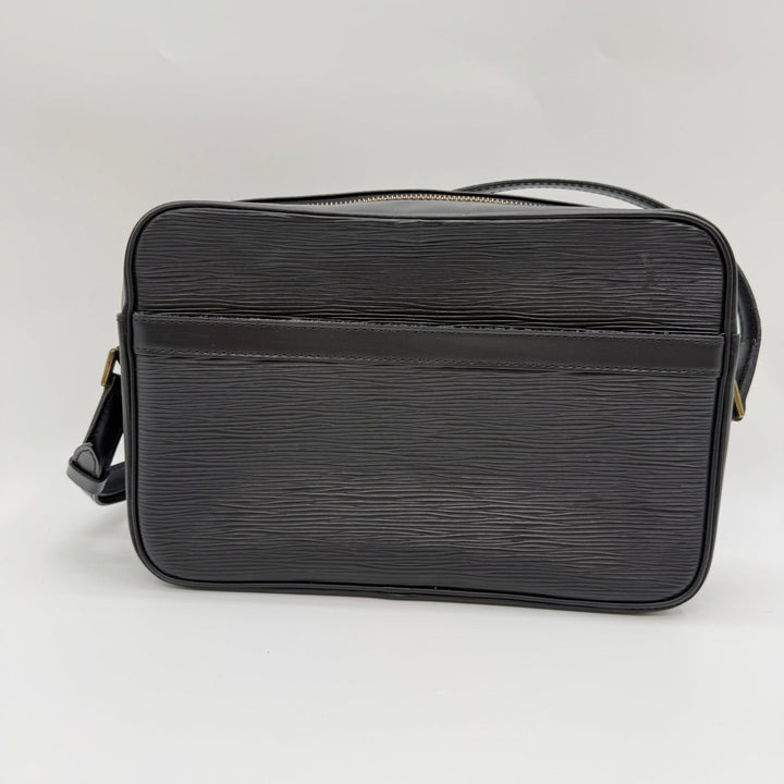 Louis Vuitton Epi Black Black Leather Trocadero 27 Crossbody Bag - Lux Central