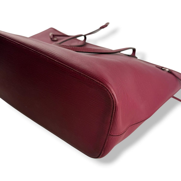 Louis Vuitton Epi Leather Fuchsia Neverfull MM Handbag - Lux Central