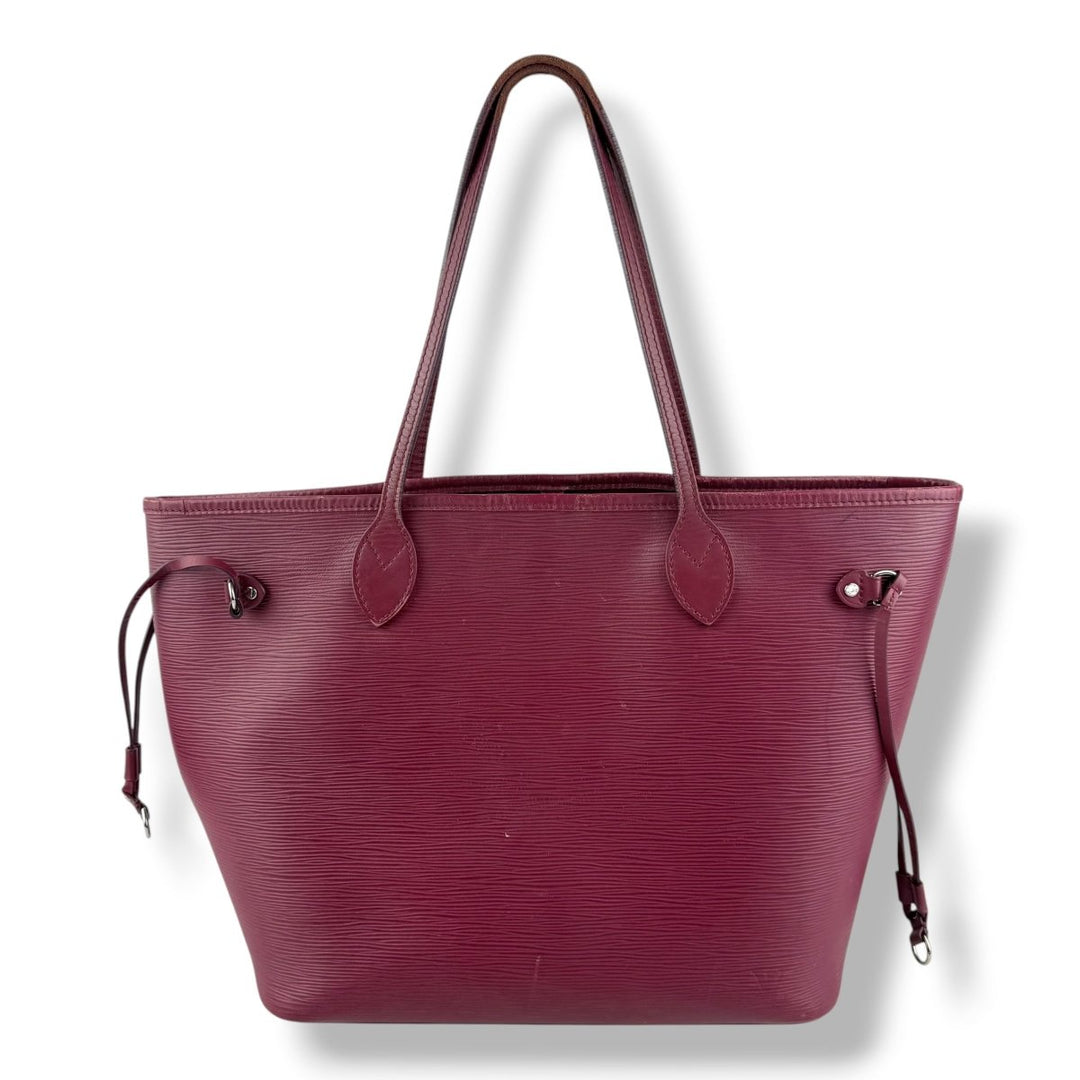 Louis Vuitton Epi Leather Fuchsia Neverfull MM Handbag - Lux Central
