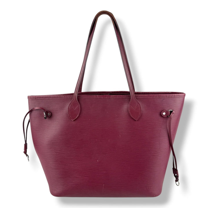 Louis Vuitton Epi Leather Fuchsia Neverfull MM Handbag - Lux Central