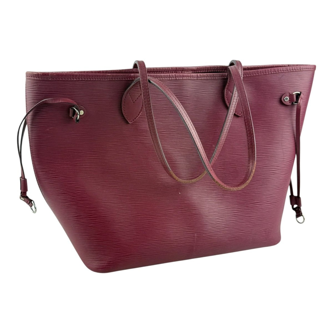 Louis Vuitton Epi Leather Fuchsia Neverfull MM Handbag - Lux Central