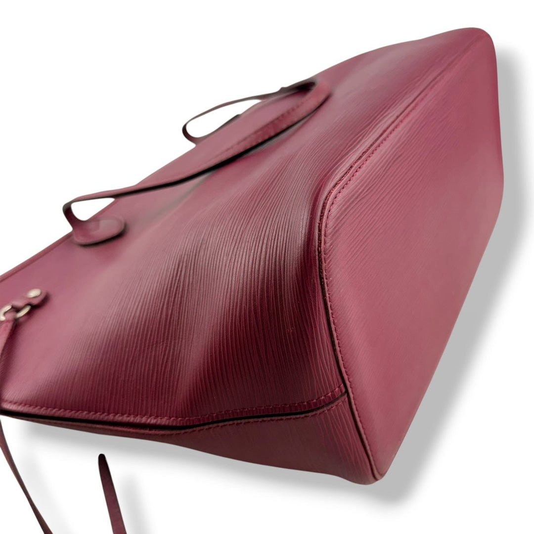 Louis Vuitton Epi Leather Fuchsia Neverfull MM Handbag - Lux Central