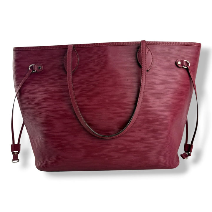 Louis Vuitton Epi Leather Fuchsia Neverfull MM Handbag - Lux Central