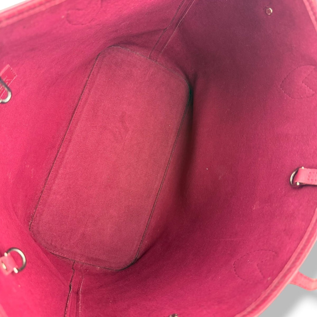 Louis Vuitton Epi Leather Fuchsia Neverfull MM Handbag - Lux Central