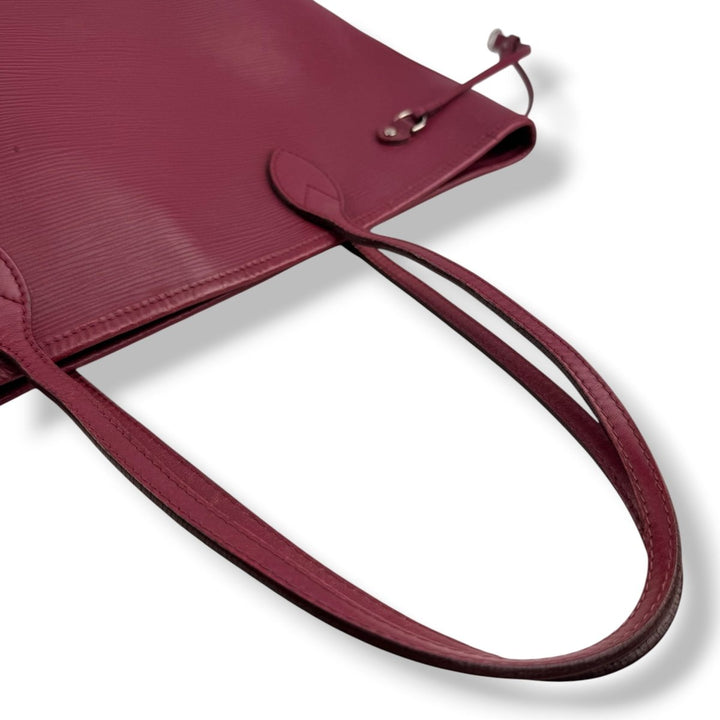 Louis Vuitton Epi Leather Fuchsia Neverfull MM Handbag - Lux Central