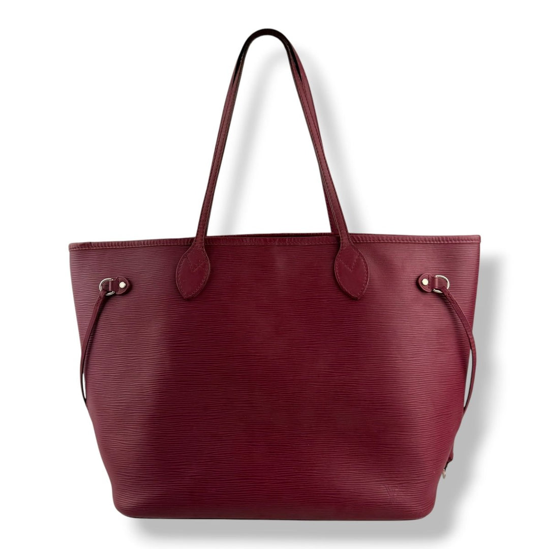 Louis Vuitton Epi Leather Fuchsia Neverfull MM Handbag - Lux Central