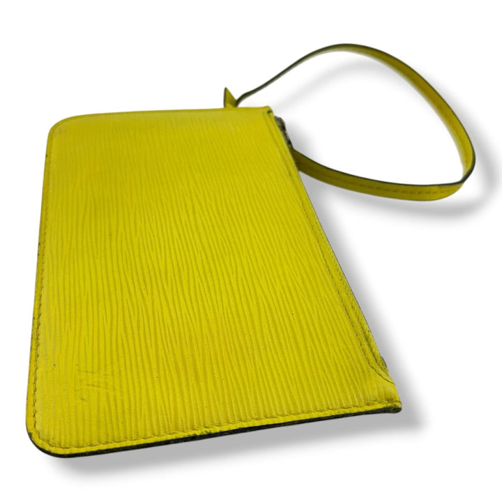 Louis Vuitton Epi Leather Neon Neverfull Handbag Clutch Bag - Lux Central