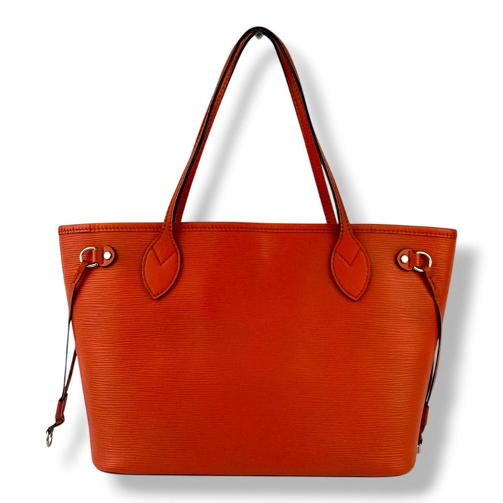 Louis Vuitton Epi Leather Orange Neverfull PM Handbag - Lux Central