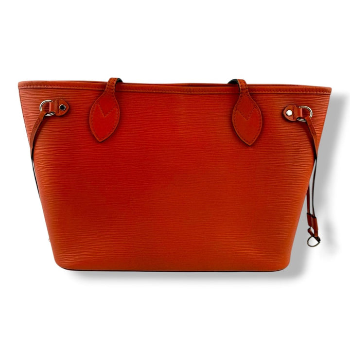 Louis Vuitton Epi Leather Orange Neverfull PM Handbag - Lux Central