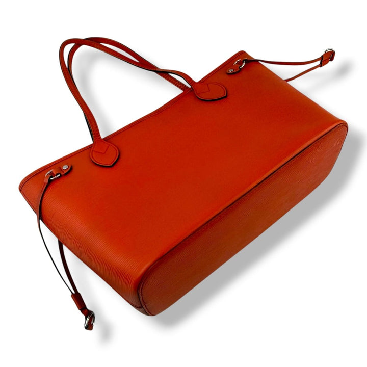 Louis Vuitton Epi Leather Orange Neverfull PM Handbag - Lux Central