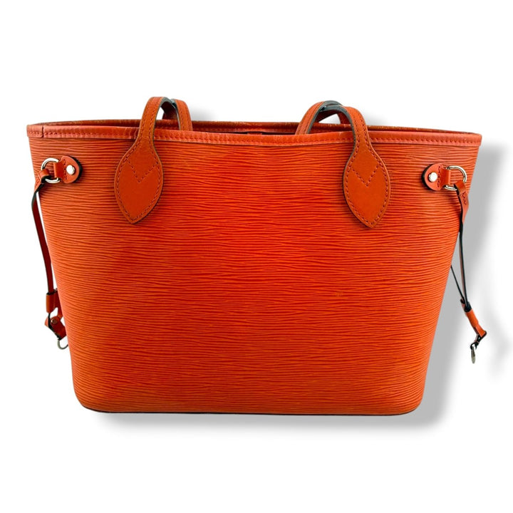 Louis Vuitton Epi Leather Orange Neverfull PM Handbag - Lux Central