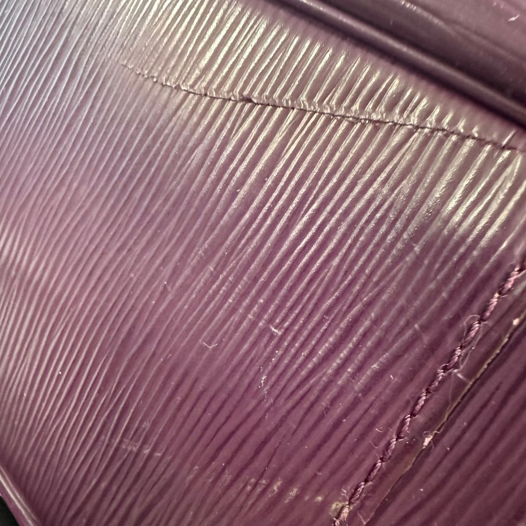 Louis Vuitton Epi Leather Passy PM Purple Handbag - Lux Central
